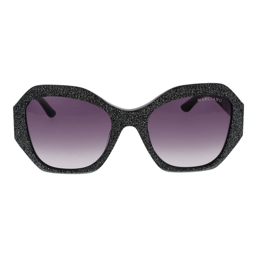 Marciano by Guess Women's Butterfly Sunglasses – Black Plastic