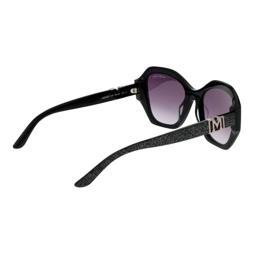 Marciano by Guess Women's Butterfly Sunglasses – Black Plastic