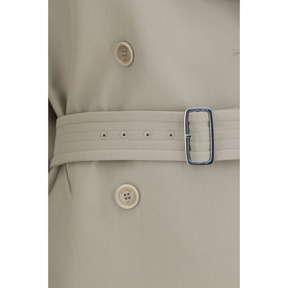 Max Mara Beige Cotton Trench Coat
