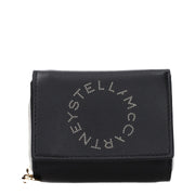 Stella McCartney Black Leather Wallet for Women
