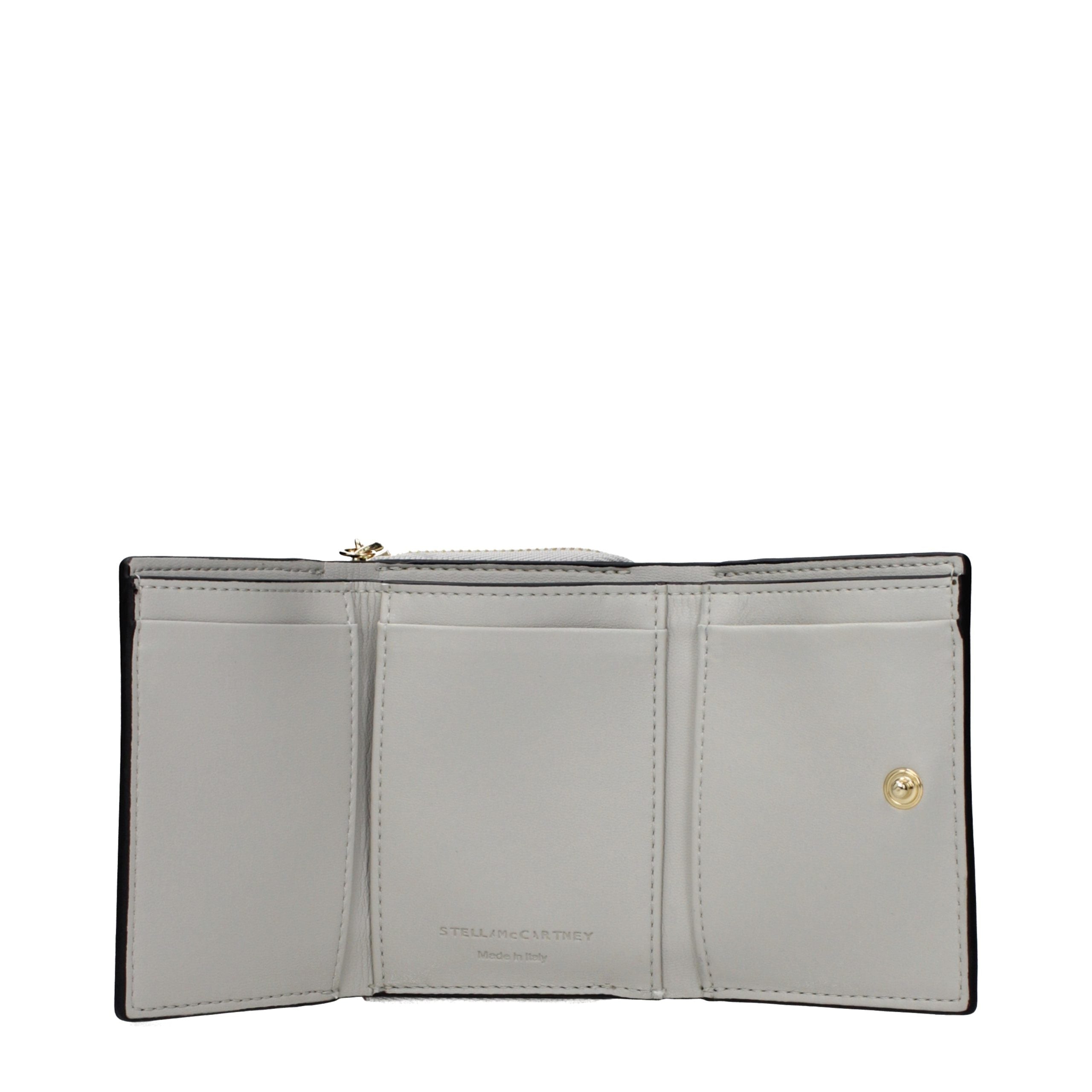 Stella McCartney Black Leather Wallet for Women