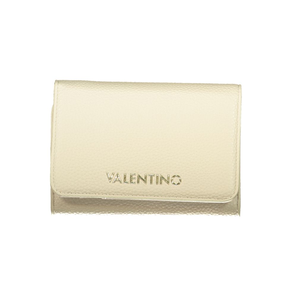 Valentino Beige Polyurethane Women's Wallet