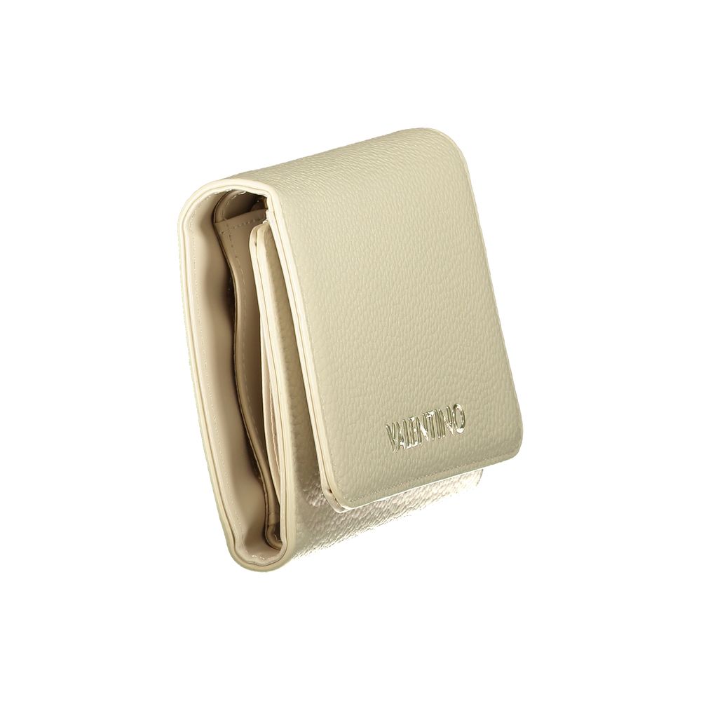 Valentino Beige Polyurethane Women's Wallet