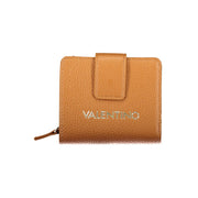 Valentino Brown Polyurethane Women's Wallet