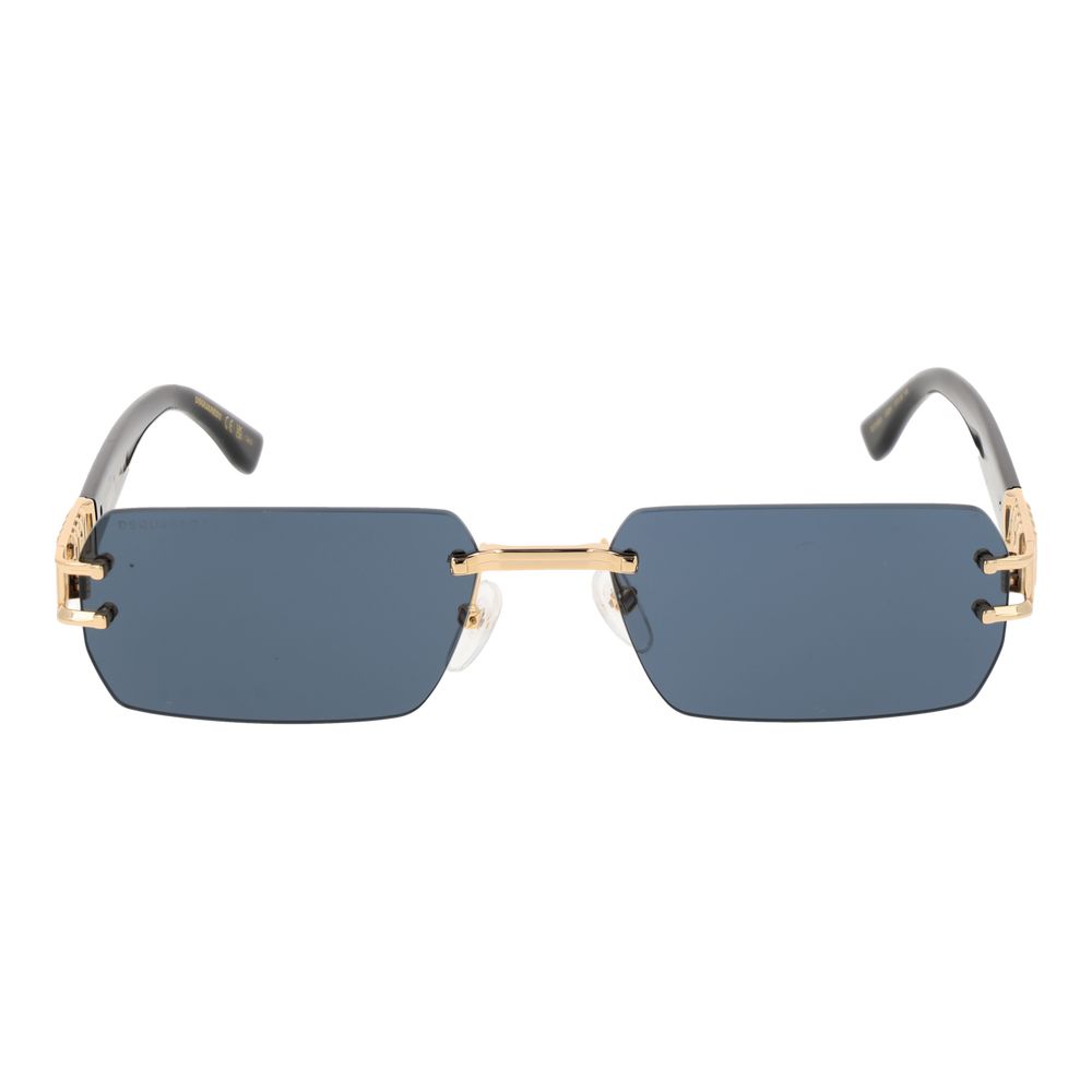 Dsquared² Gold Metal Sunglasses