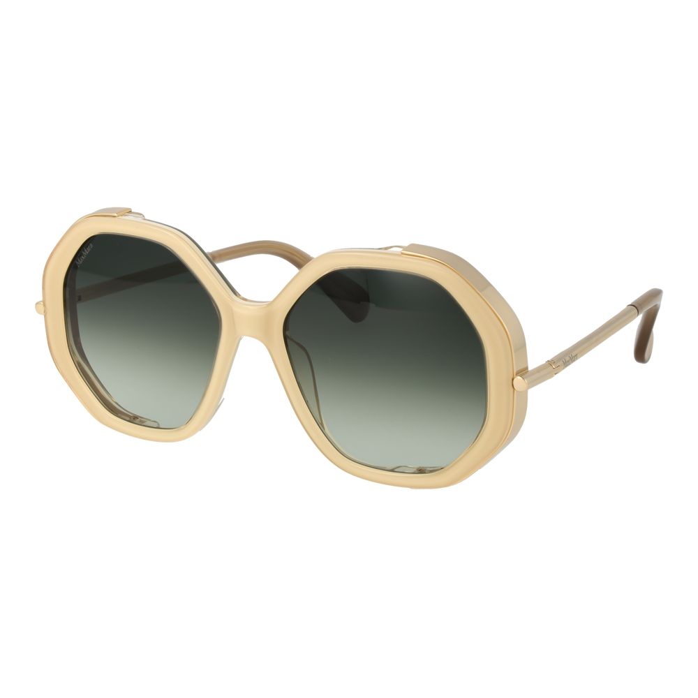 Max Mara Beige Acetate Sunglasses for Women