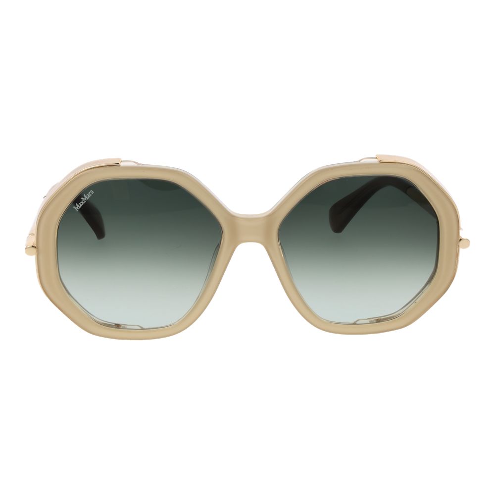 Max Mara Beige Acetate Sunglasses for Women