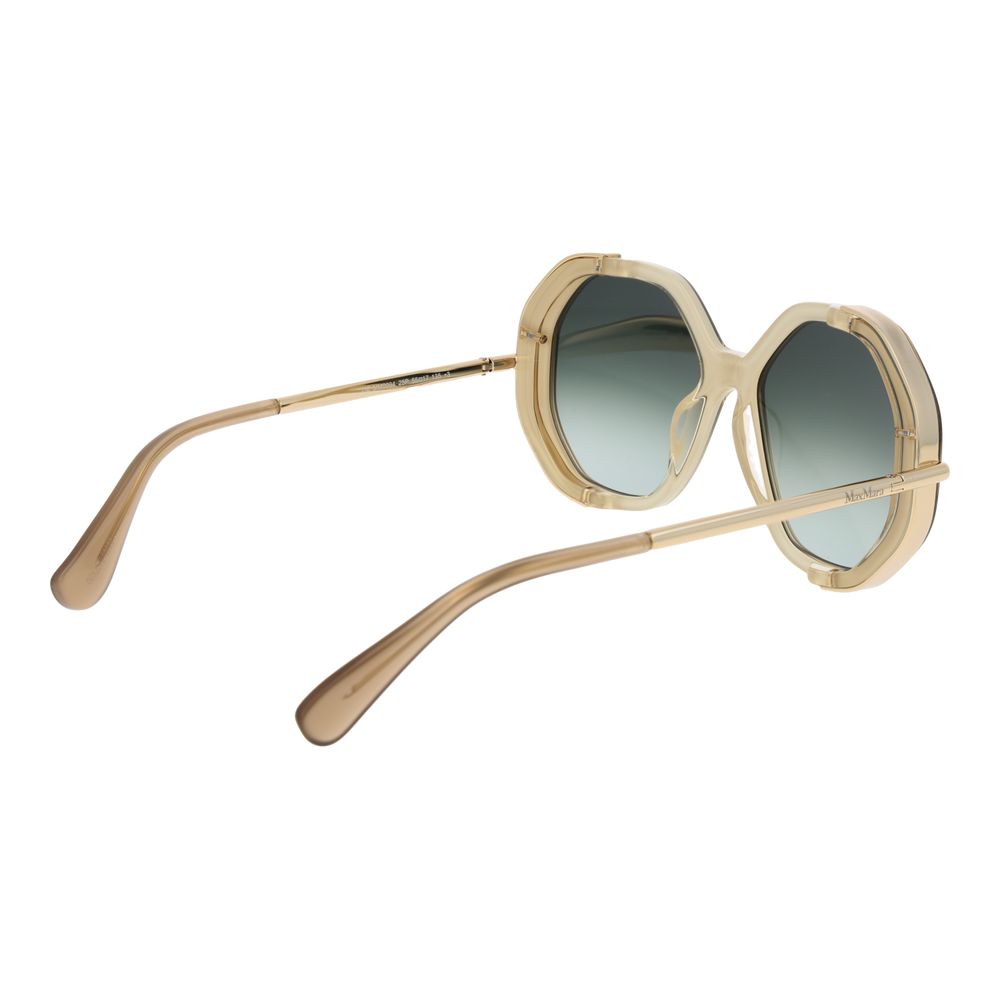 Max Mara Beige Acetate Sunglasses for Women