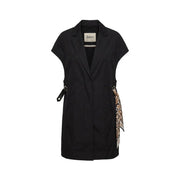 Herno Black Cotton Blazer
