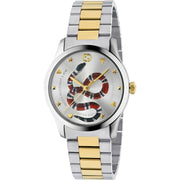 Gucci Silver Stainless Steel Dress Watch