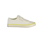 Tommy Hilfiger White Polyester Men Sneaker
