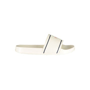 Tommy Hilfiger White Polyurethane Women's Slipper