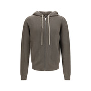Rick Owens Gray Wool Oves Aries Hoodie