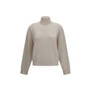 Brunello Cucinelli Beige Cashmere Sweater