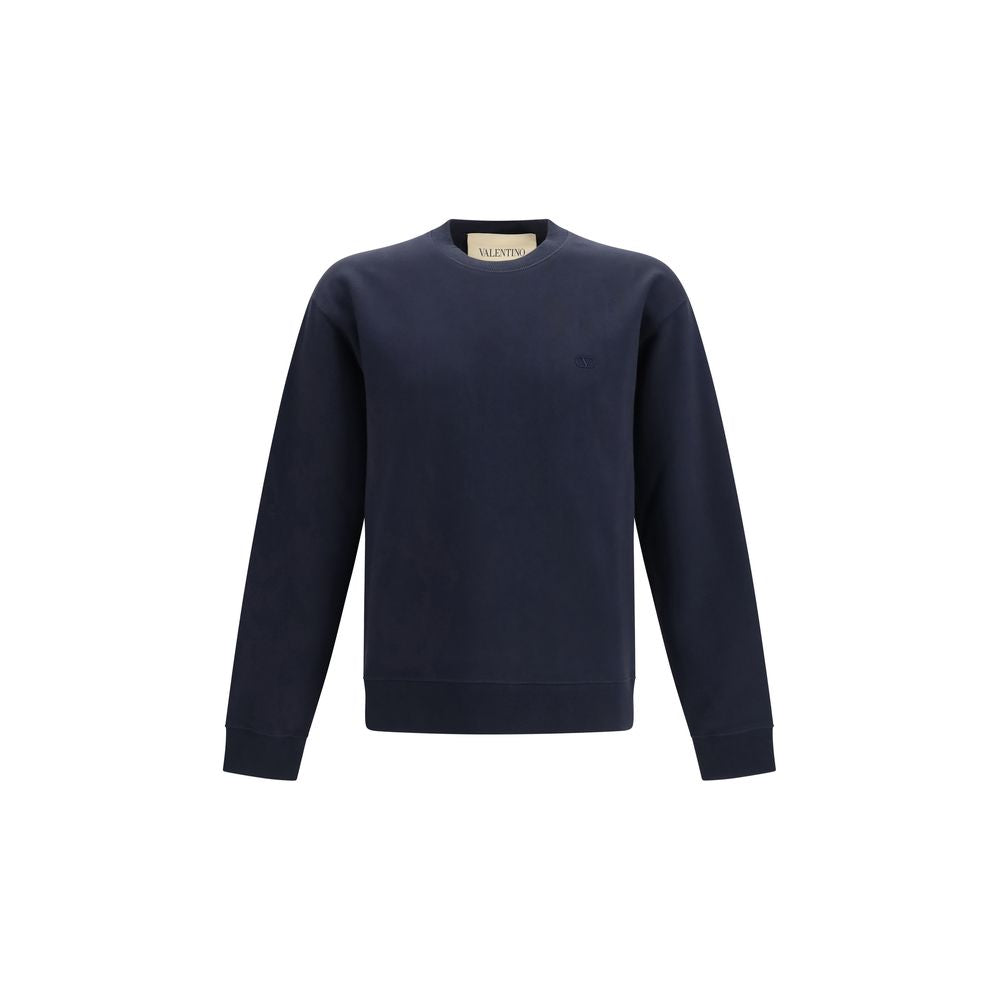 Valentino Garavani Blue Cotton Sweatshirt for Men