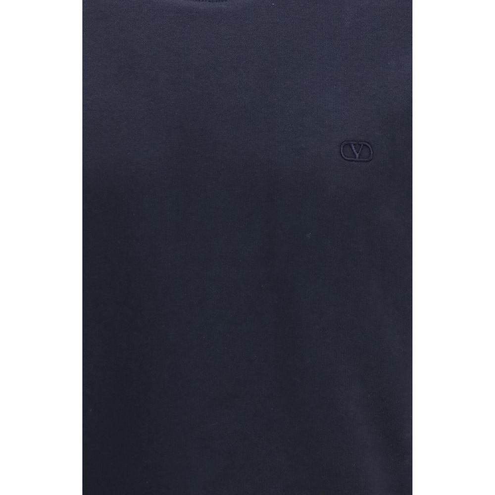 Valentino Garavani Blue Cotton Sweatshirt for Men