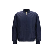 Valentino Garavani Blue Polyamide Bomber