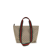 Gucci Beige Polyester Shoulder Bag