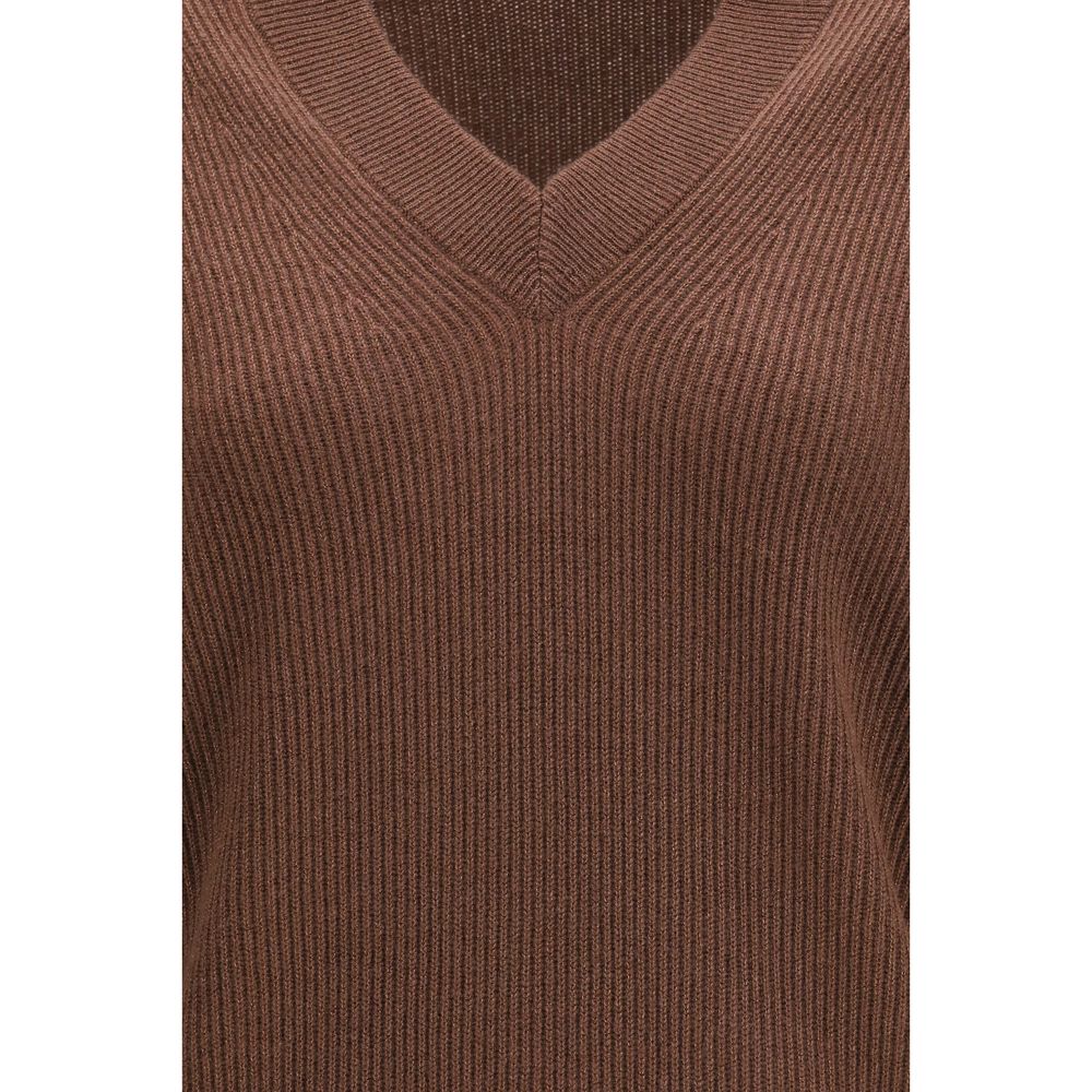 Brunello Cucinelli Brown Cashmere Sweater for Women