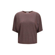 Brunello Cucinelli Purple Cashmere Sweatshirt