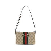 Gucci Beige Fabric Shoulder Bag