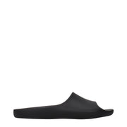 The Row Black Cotton Slippers