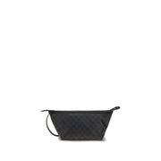 Gucci Black Fabric Clutch Bag