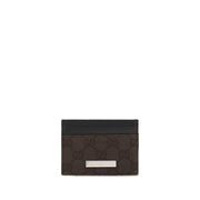 Gucci Brown Fabric Wallet