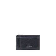 Balenciaga Black Lamb Ovis Aries Aries Wallet