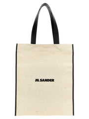 Jil Sander Bicolor Cotton Tote Bag