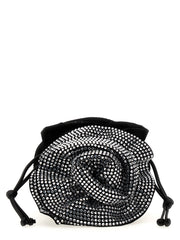 Magda Butrym Black Viscose Crossbody Bag