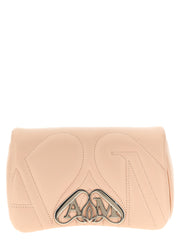 Alexander McQueen Beige Lamb Leather Crossbody Bag