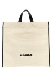 Jil Sander Bicolor Jute Tote Bag