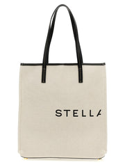Stella McCartney Beige Cotton Tote Bag