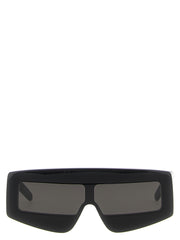 Rick Owens Black Acetate Sunglasses