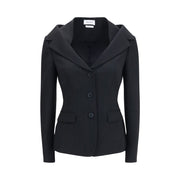 Alexander McQueen Black Wool Oves Aries Full-Length Jacket
