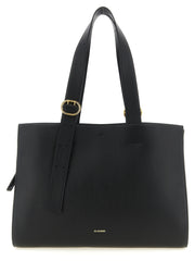 Jil Sander Black Calfskin Tote Bag