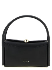 Furla Black Calfskin Handbag
