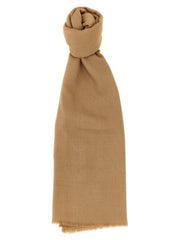 Max Mara Brown Wool Scarf