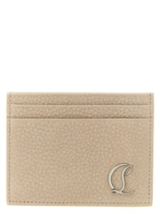 Christian Louboutin Beige Calfskin Cardholder