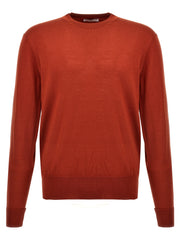 PT Torino Red Virgin Wool Cardigan