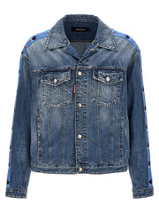 Dsquared² Blue Cotton Denim Jacket