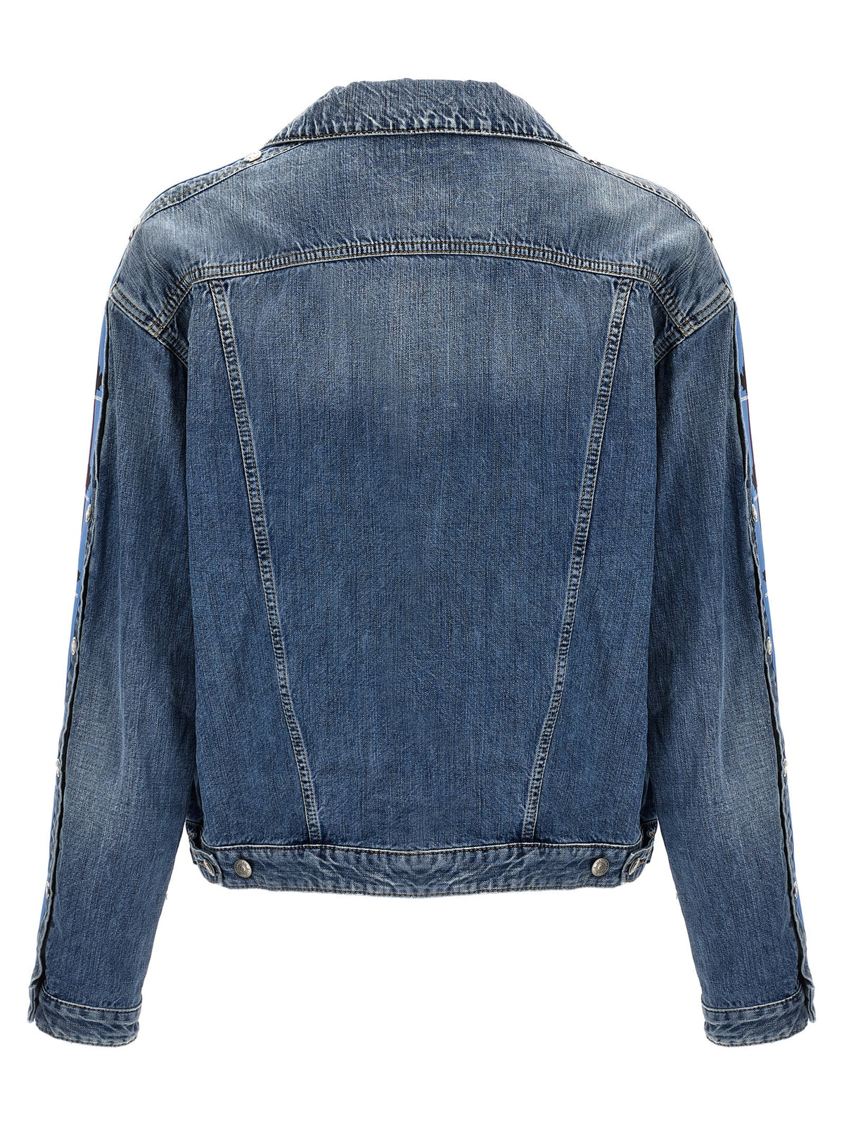 Dsquared² Blue Cotton Denim Jacket