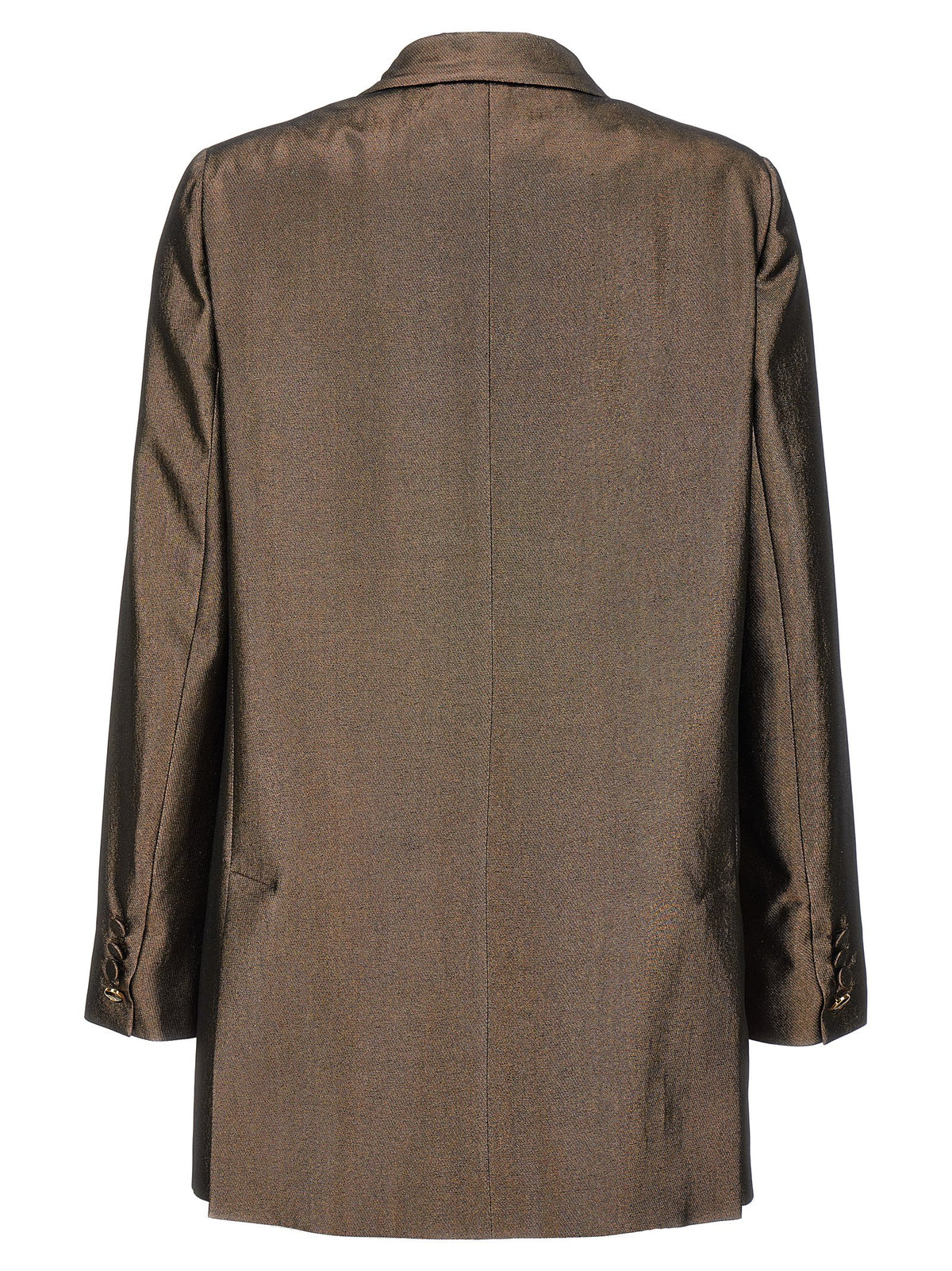 Max Mara Brown Silk Blazer