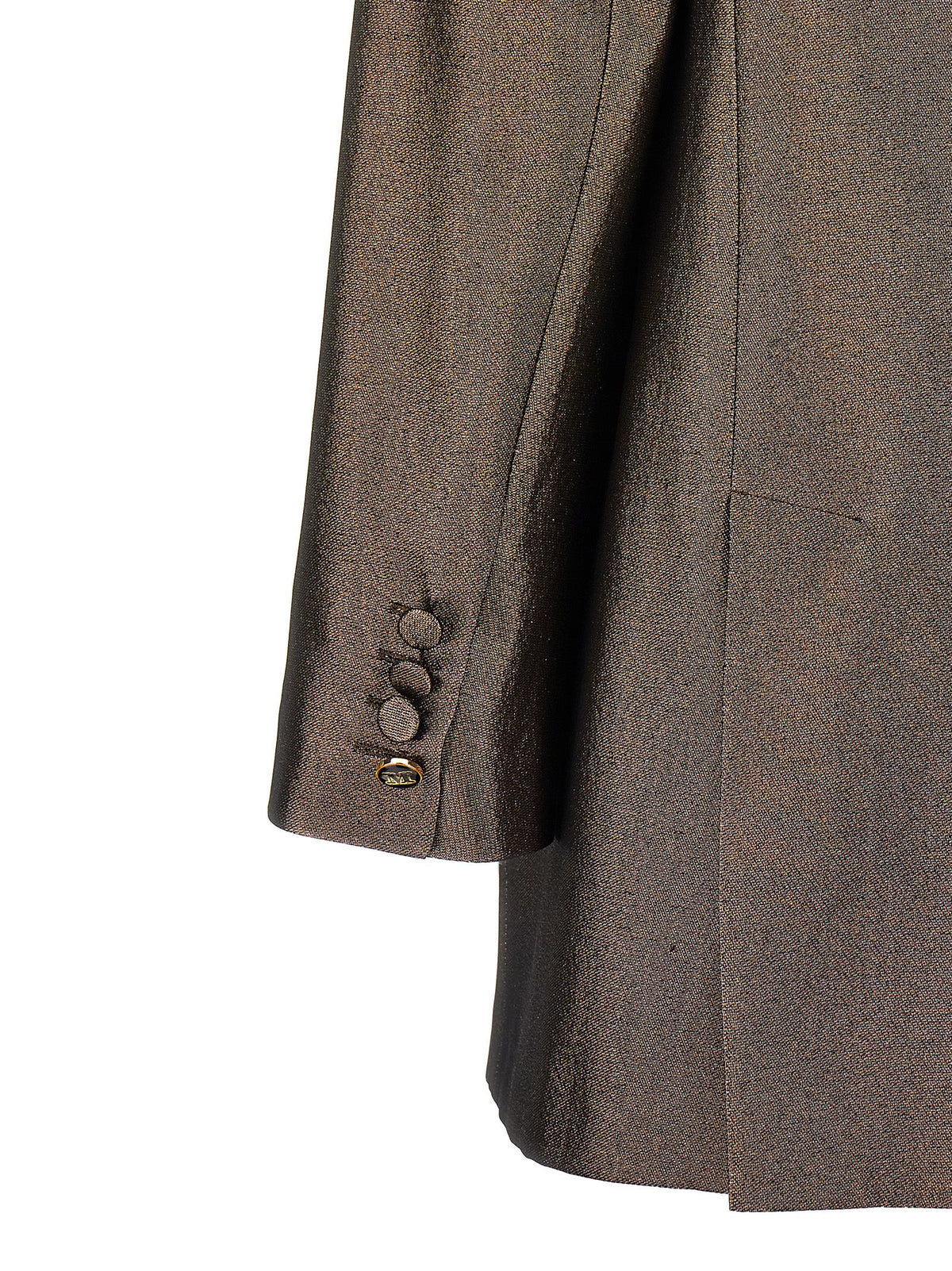 Max Mara Brown Silk Blazer