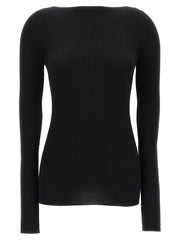 Rick Owens Black Wool Cardigan