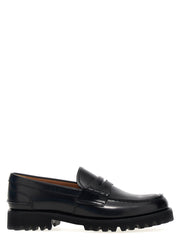 Church's Black Cowhide Slip-On Loafers