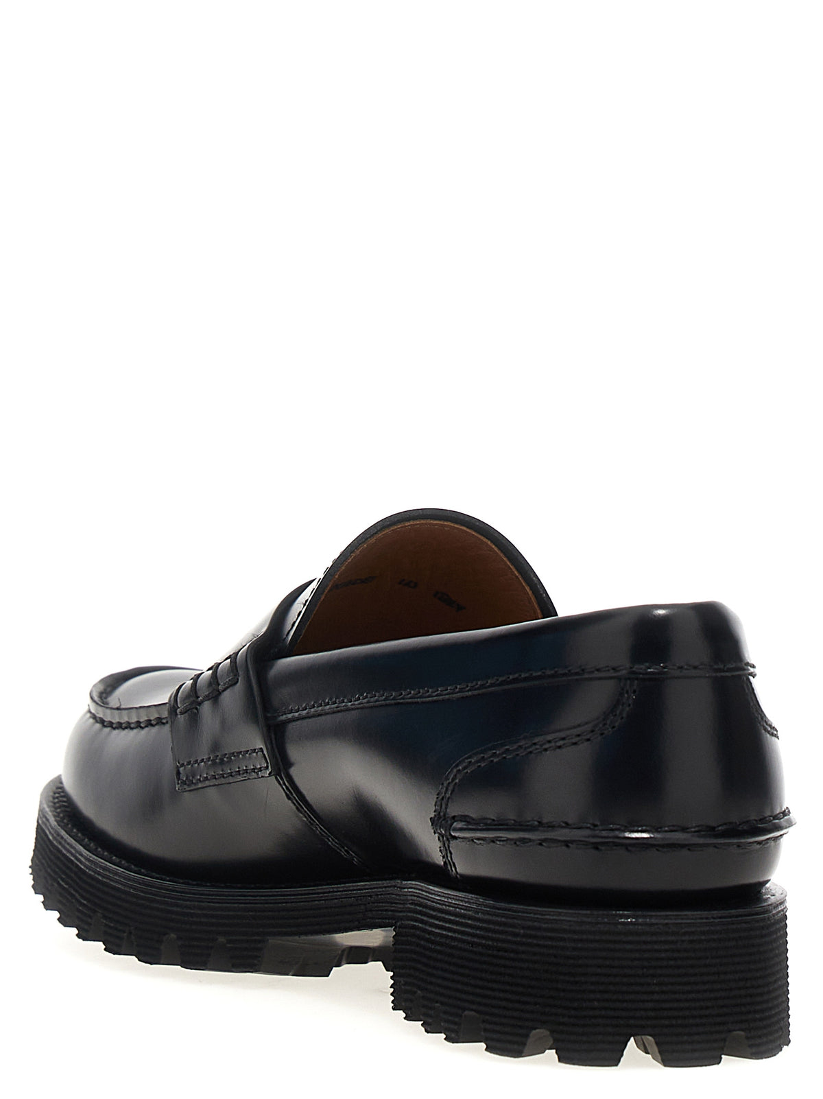 Church's Black Cowhide Slip-On Loafers