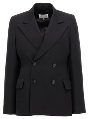 Maison Margiela Black Wool Blazer