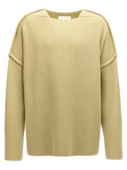 Jil Sander Bicolor Wool Cardigan